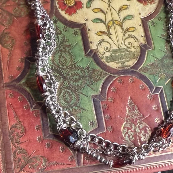 Forbidden Fruit #7 Garnet Triple Braided Stainless Steel Chains - Picture 5 of 5